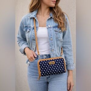 Polka Dot Crossbody Bag
